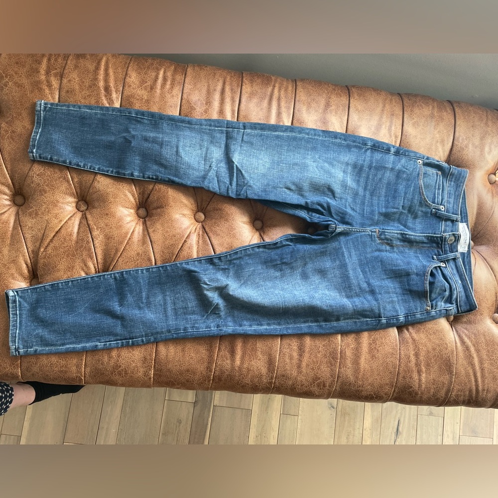 Super skinny ankle high rise jeans